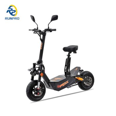 China Zwei-Rad-Scooter 2000W 60V Bürstenloser Motor 20AH Li-on Batterie Erwachsenen-Chopper Citycoco zu verkaufen