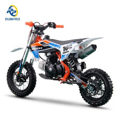 China 2024 Dirt Bikes 90cc 110cc Motorcycle Pit Bike with CE Start kick start E-start optional for sale