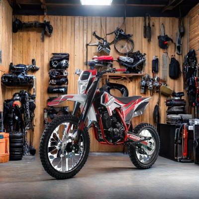 China 250cc Off-Road 4-Stroke Gasoline Motocross Dirt Bike with Electric Start and Disc Brake for sale