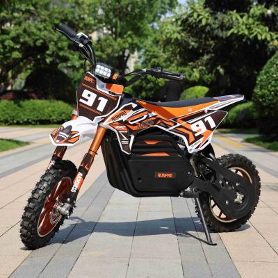 Cina RUNPRO 2024 1000W Electric Dirt Bike per bambini personalizzabile Mini Trail Pocket Bike Disc F/R in vendita