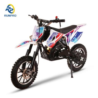 China Certificado CE RunPro Motocicleta todoterreno 49CC 50CC Superbike para carreras de deportes al aire libre en venta