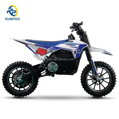 China Off-Road Motorcycles 2024 1000W36V Electric Dirt Bike Pit Bike with Removable Battery for sale