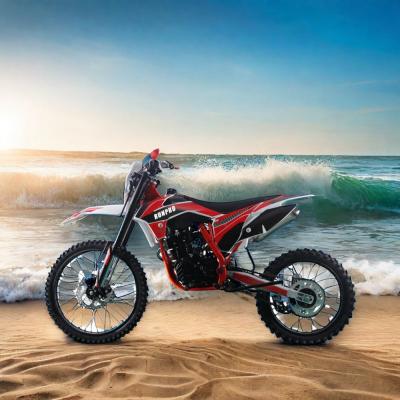 China Hydraulic Disc Brake 250cc Gas Dirt Bike for Adult RUNPRO 4 Stroke 21''18'' Tire for sale