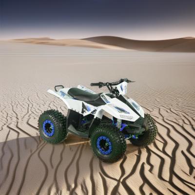 China 2024 Teenagers 4x4 1000W 48V 1200W Electric Shaft Driven Quad Bike Electric Quad ATV for sale