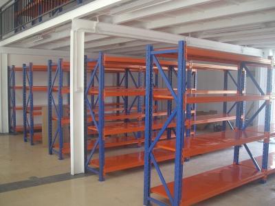 Китай 500kg средств shelving обязанности, изготовленный на заказ голубой/померанцовый длинний shelving пяди продается