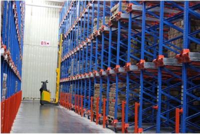 Cina Sistema di racking della navetta del pallet di industria alimentare con le macchine navetta/del carrello elevatore a forcale in vendita