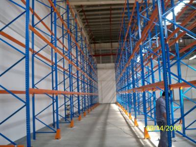 China Shelving de aço laminado da cremalheira da pálete do racking, soluções do armazenamento de Industrail à venda