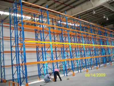 Cina Scaffalatura a palette regolabili di racking d'acciaio, immagazzinante sistema di gestione in vendita