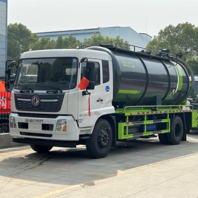 China Dump Price Dongfeng 10CBM 12CBM Good Sewage Suction And Vacuum Suction Truck Fecal Suction Truck for sale