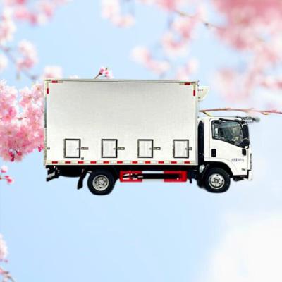 China Baby Chick Transport Factory Direct Sale ISUZU 4*Today Old Chicken Transport Truck For Poultry Delivery for sale