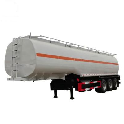 China Fuel oil transport 45000 liters gasoline tanker transport fuel tank semi trailer for sale in Philippines for sale