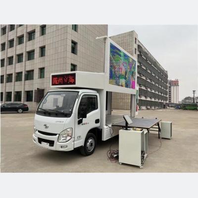 China Yuejin SMD Digital LED Outdoor Full Color LED Advertising Truck P6 LED Display Mobile Truck for sale