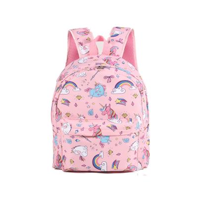 China Waterproof Customize Unicorn School Backpack For Girls Elementary School Students Children School Bag High Quality Lovely for sale