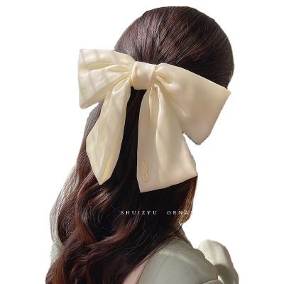 China Hot Girls Big Bowknot Clips Hair Accessories Decoration Factory Supply Main Sale Ornament for sale