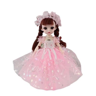 China Mini Hot Selling 22cm Music Cartoon BJD Doll With Lovely Clothes Accessories Play for sale