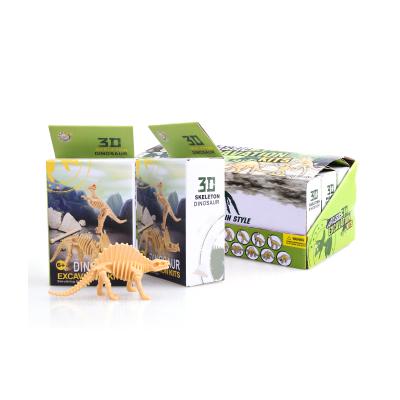 China Excavation Kit Archeology Dig Up Fossil Toy Gift Skeleton Dinosaur for Kids Animals and Nature 1022 for sale