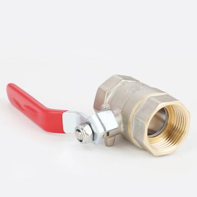 China General Promotion 1in BSP Thread Limited Time Factory Standard Water Fitting China Brass Ball Valve for sale