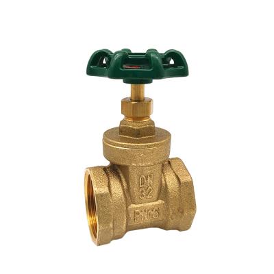 China Home Kitchen Ball Valve DN15 1/2 Brass , Light Weight Brass Customized Gate Valve for sale