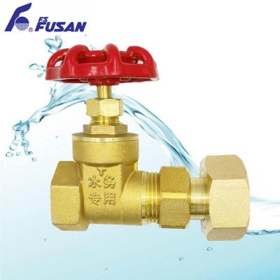 China Manual thread home water pipe kitchen slide gate valve water dn20 pn16 for sale