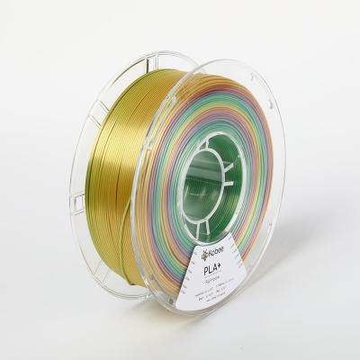 China 1kg 5kg 1.75mm 2.85mm High Quality PLA 3D Silk Brilliant Silk 3D Printer Filament Rainbow 3D Printer Filament Pla Silk à venda