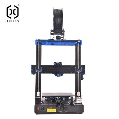 Cina High Resolution Quality Artillery Factory High 3D Printer Dual Z Axis 3D Drucker Newly Improved Artillery Pro Auto Level Genius 3D Printer in vendita