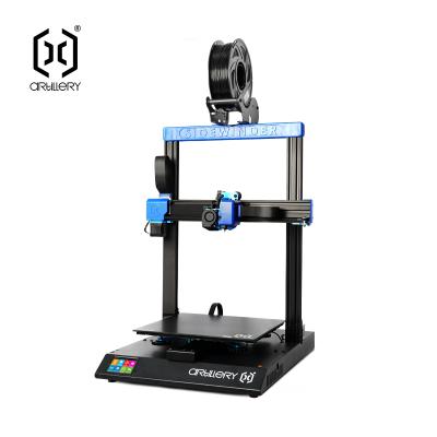 Cina 2021 launch newest 3d printer 3d printing with color screen silent printing belt tensioner for hot sale in vendita