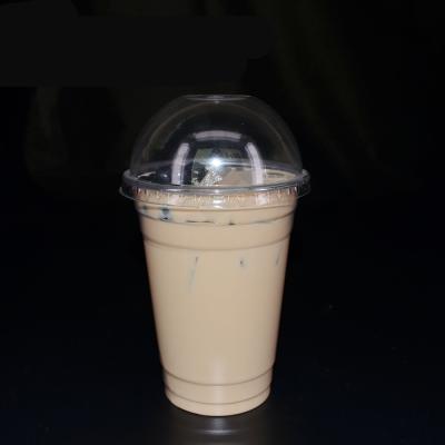 China Custom printed plastic disposable PET smoothies cup from china food supplier with lids for sale