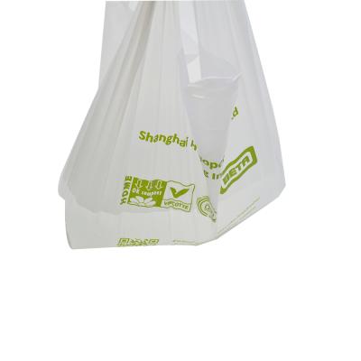 China BIODEGRADABLE Compostable Garbage Bag Corn Plastic Fruit Offset Printing Household PLA Bags On Roll Customized Size Factory for sale