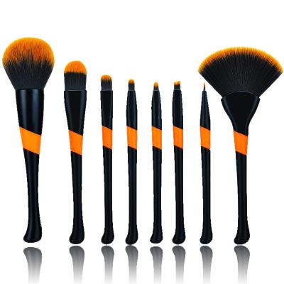 China Clearning Wholesale 8 Pcs Beautiful Makeup Brush Soft Synthetic Hair Brush In Amazon ebay Good Price Hot Sale for sale