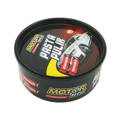 China Car War Box Wholesale Matte Car Wax Tin Cans Cream Metal Can Bang Lip Balm Tin Box for sale