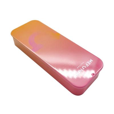 China Rectangular Food Shape Tin Box For Portable Candy Tin Boxes for sale