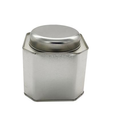 China Tea or Coffee Wholesale Customize Empty Metal Tea Tin Can Container Coffee Cookie Tin Box for sale