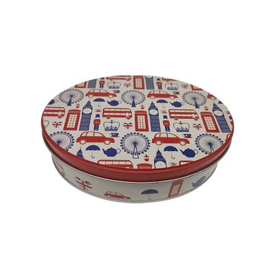 China High Quality Cookie Coffee Decorative Food Tin Box Metal Cookie Tin Boxes for sale