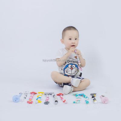 China Non-Toxic Silicone Beads For Teething Jewelry Making Beads Food Grade Chewable Beads For Teethers for sale