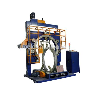 China Black Annealed Wire Wrapping Machine / Yarn Surface Wrapping Coil Wrapping Machine for sale