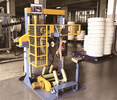 China Rubber& in plastic ; metallurgical automatic pipe coil packing machine pipe coil wrapping machine for sale