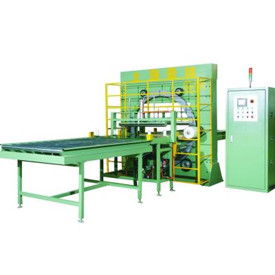 China machinery & Horizontal Hardware Sandwich Panel Wrapping Machine Stretch Wrapping Film Machine for sale