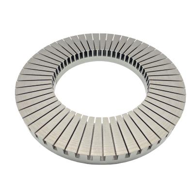 China Axial flux stator lamination prototype for motor stator core with steel JY-P-16 silicon NO27 for sale