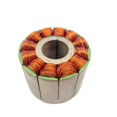 China Silicon Steel D Type BLDC Motor Stator Winding With 0.52*2*10T for sale