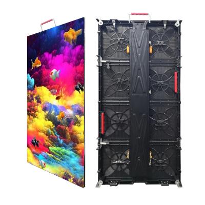 China P2.97P3.91P4.81P5.95 500*500/500*1000 Full Color Box Shaped LED Display Indoor And Outdoor Rental Screen High HD Outdoor Brush for sale