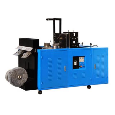 China Hotel Junsheng Fully Automatic Rolling And Cutting Mesh Scourer Machine Scourer Mesh Knitting Machine for sale