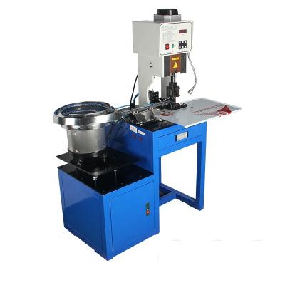 China Agent Price Insulated Ring Terminal Vibrate Plate Feed Crimp Crimping Machine for sale