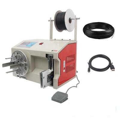 China Semi Automatic Electric Wire Winding Coiling Bundling Machine for sale