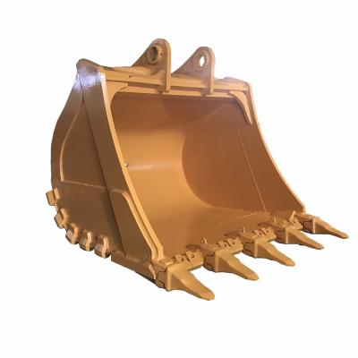 China Rock Excavator Bucket Q345B Digging Bucket with EC750 for sale