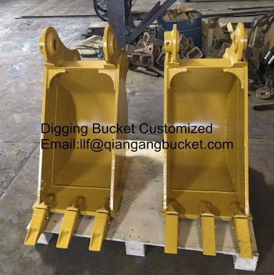 China High Quality 420 Mini Excavator Bucket Q345B Excavator Digging Bucket With 400mm Width for sale