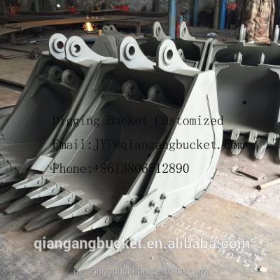 China Q345B Mini Excavator Dig Bucket For High Quality PC60 for sale