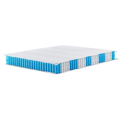 China Hot sale high carbon steel divisional freestanding pocket spring mattress independent /non-woven fabric pocket springs for sale