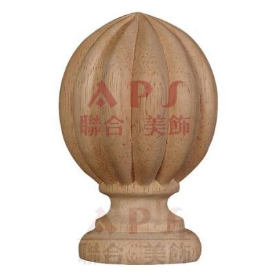 China Other Home Decoration Antique Furniture Durable Carved Wood Finials for sale