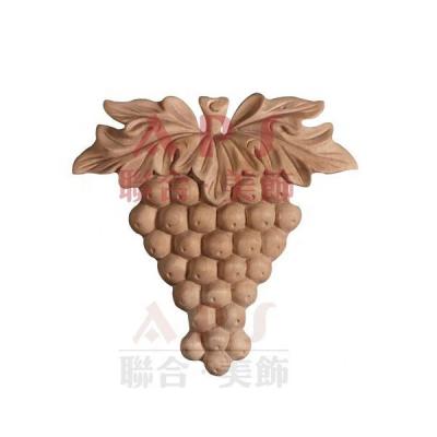 China Antique Furniture Durable Wooden Onlay Wooden Carvings Rosette for sale