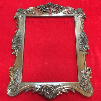 China Durable Eco - Friendly Luxury Wooden Mirror Frame Antique Carved Decorative Wooden Mirror Frames for sale